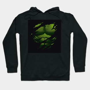 Ripped Green Buff Chest - Best Selling Hoodie